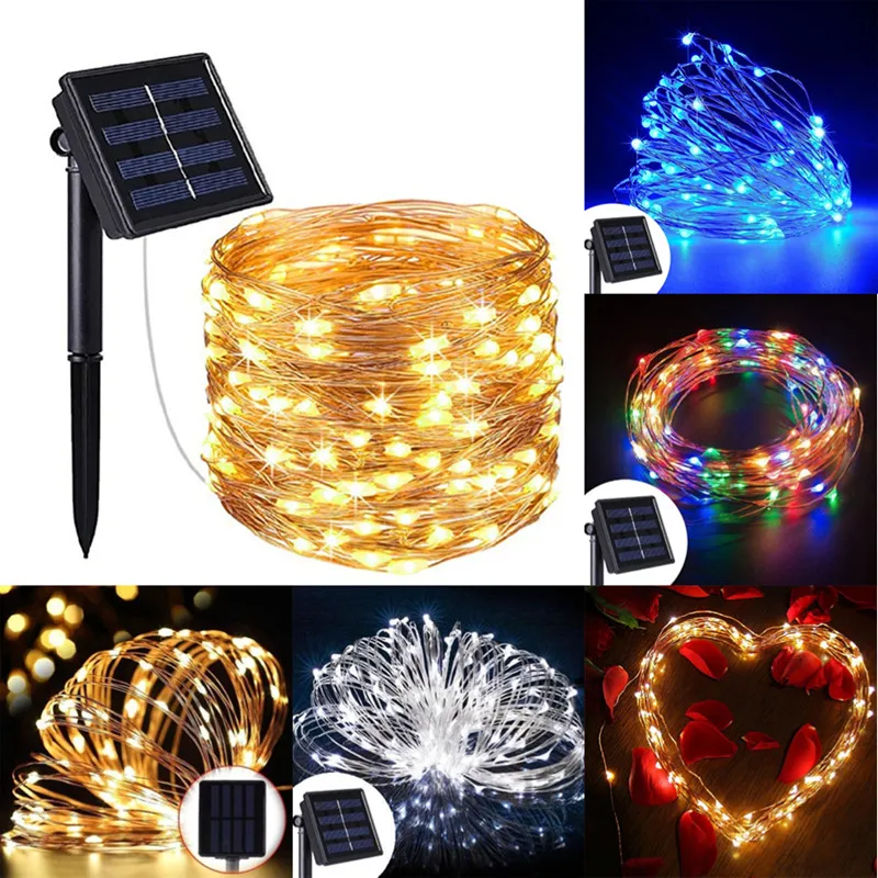 

LED Solar Lamp String Lights 22m 200led/32m 300led Waterproof Outdoor Garland Solar Power Lamp Christmas For Garden Decoration