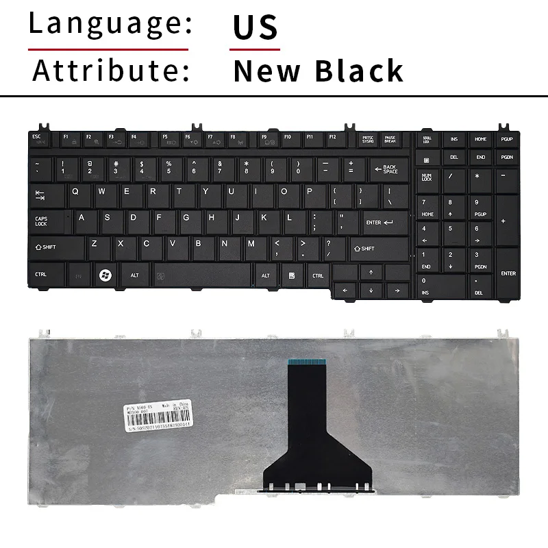 Bàn Phím Laptop Toshiba Satellite A500 A505 A505D F501 P300 L505 P305 L350 L350d L355 L555 L550 P500 P505