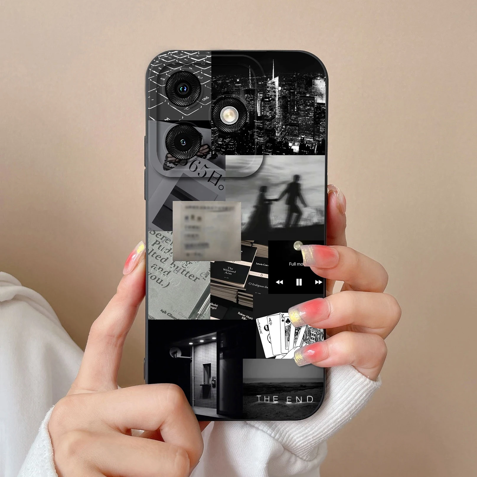 Soft Liquid Silicone Shockproof Back Cover - High Quality Lightweight Bumper Case, Various Styles Available
