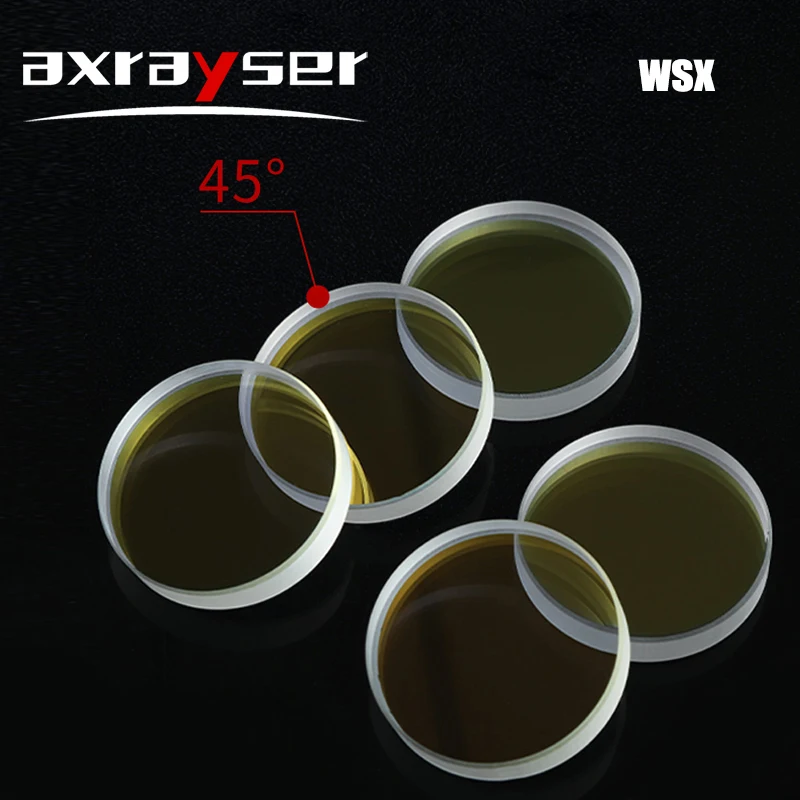 WSX 기존 레이저 렌즈 30x5 보호 Windows 4KW 1064nm JGS1 섬유 커팅 헤드 KC13/15 용 융합 실리카 광학 18x2 20x2