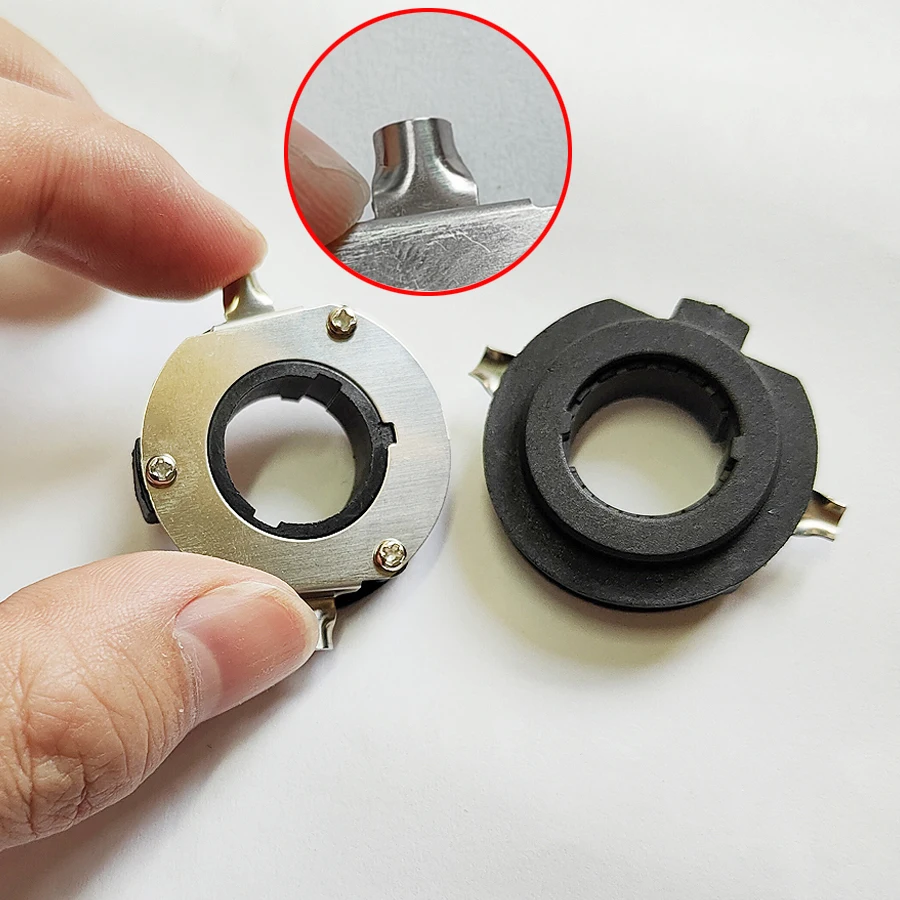 H7 LED Adapter Base 1 Set For Mercedes Benz B Class G/ML Series VW Touareg Skoda Octavia Headlight Bulbs Retainer Base
