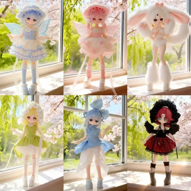 Charming Maid Dress - Sweet Spring Summer Doll Costume (1/8, 1/12 Size)
