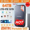 High Speed Portable SSD 256TB External Solid State Drive 1TB 2TB External Hard Drive 4TB External Hard Disk For Laptop Mac Phone