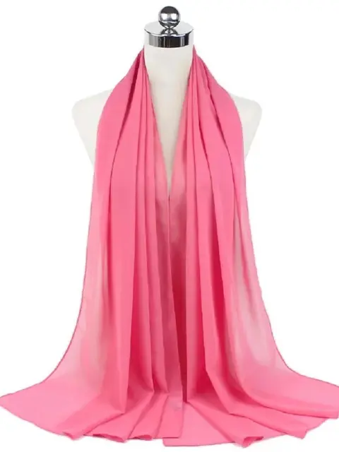 Nouveau foulard en mousseline uni pour femme, prêt-à-porter, hijab instantané, châle musulman, hijabs islamiques, écharpe arabe, foulards pour la tête