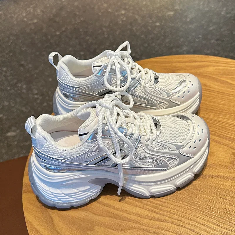 2024 Hot Women Platform Shoes Brand Women's Sneakers Comfortable Wear-resistant Breathable Women Sport Shoes Zapatillas De Mujer