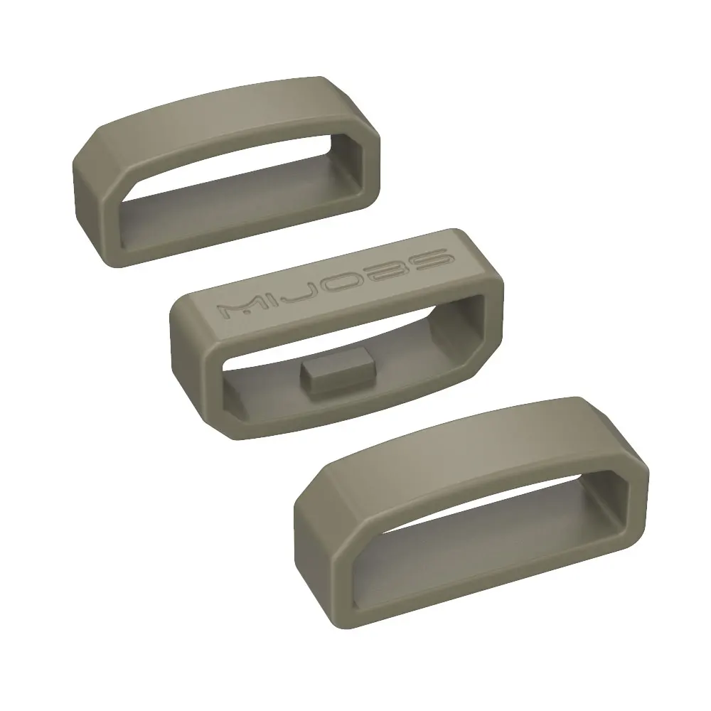 Set of 3 Rubber Retaining Rings for Fitness Tracker Wristbands