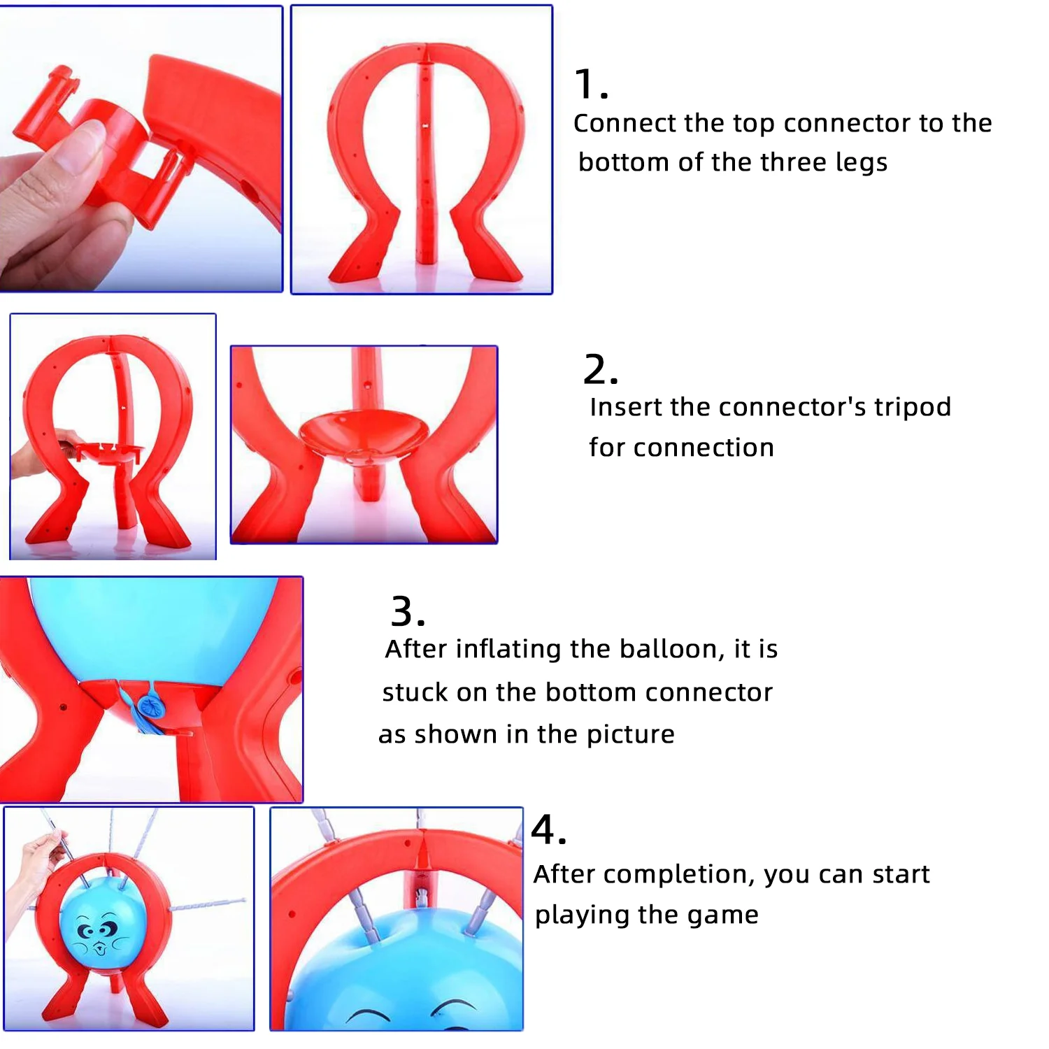 Explosion balloon popping balloon popping balloon new unique prank board game toys party interactive game 3