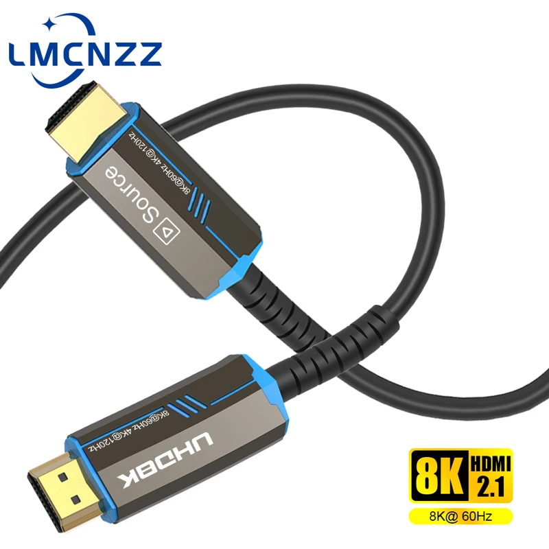 8K-60Hz-HDMI-2-1-Fiber-Optical-Cable-4K-120Hz-Ultra-High-Speed-48Gbps ...