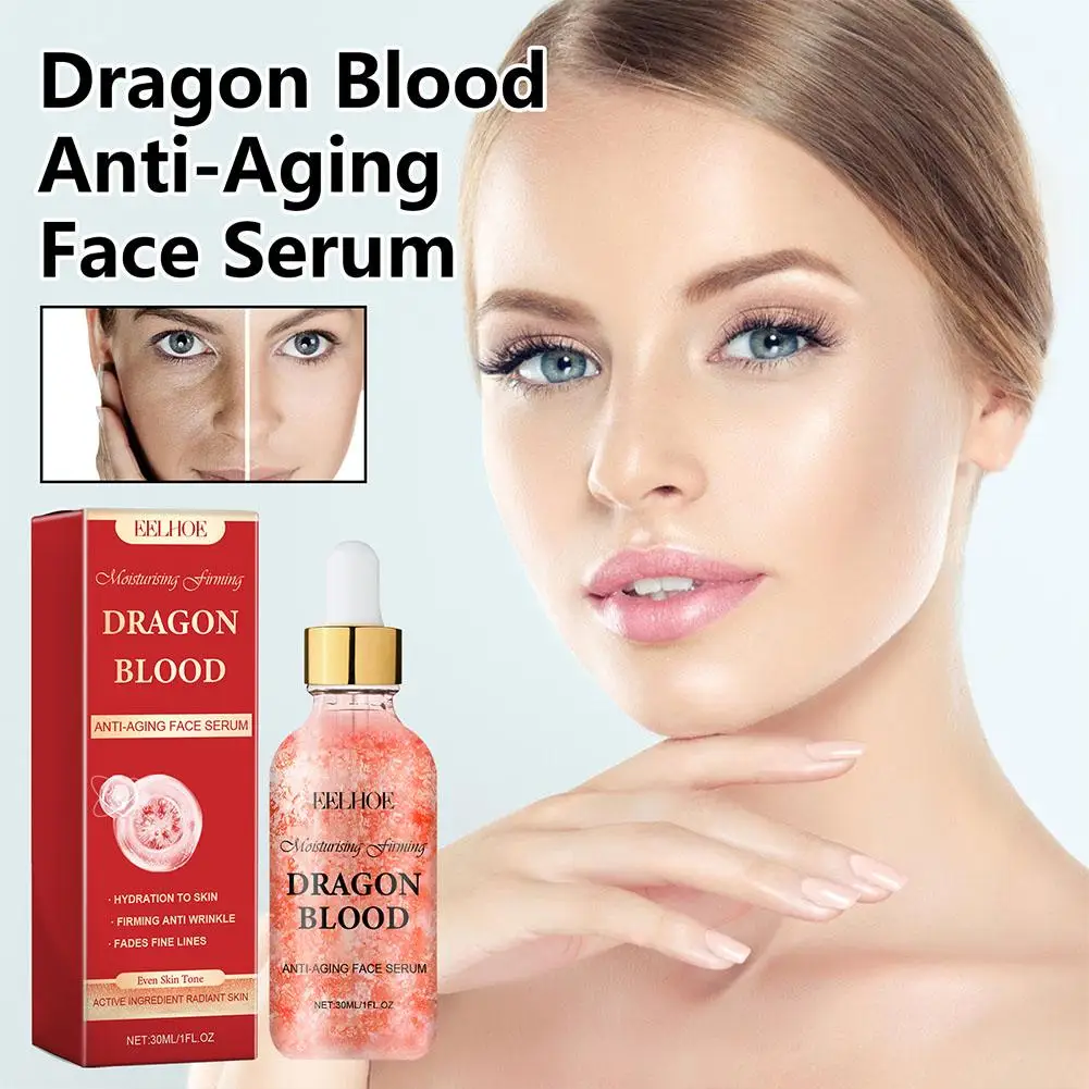 Dragon Blood Cream Wrinkle Removal Anti-aging Facial Serum Fade Fine Line Spots Firming Lifting Whitening Rejuvenation Skin Care