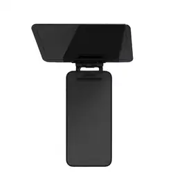 Universal Smartphone Sunshade Cover for Outdoor UV Protection (Black)