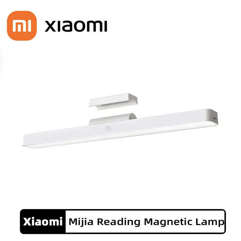 XiaoMi MIJIA Magnetic Reading Lamp LED Desk Light USB Rechargeable touch dimming Lamp Adsorption Portable Bedroom