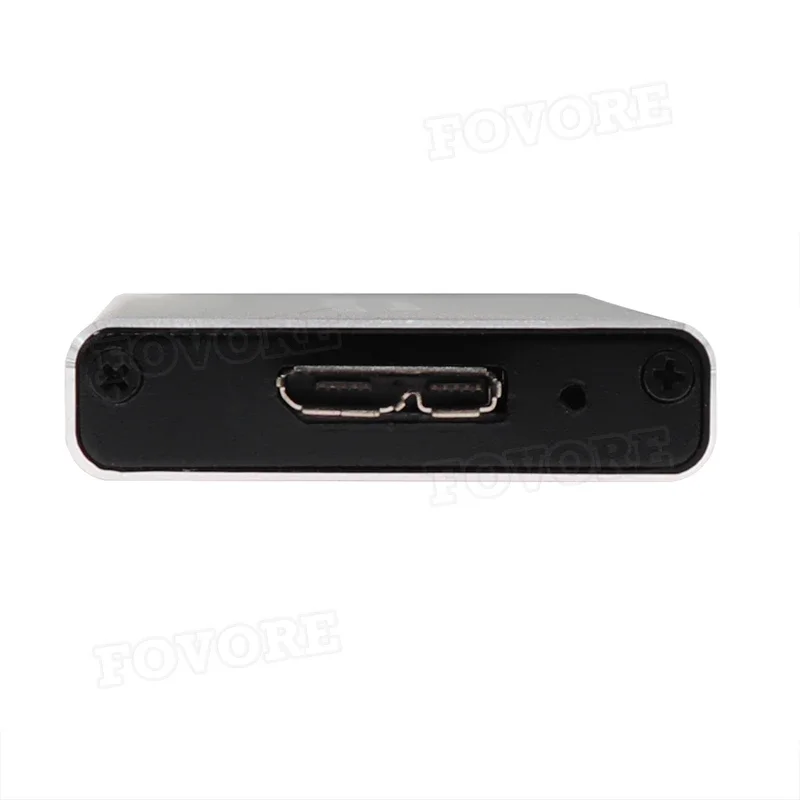 USB MSATA Case MSATA SSD to USB Adapter External Hard Drive Disk Box Storage Enclosure For KingSpec Kingdian mSATA S
