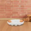 Easter Egg Tray Fruit Serving Ceramics Dispenser Deviled Trays for Party 4