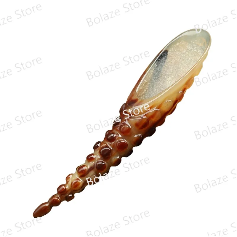 

Niujiao Guasha Tube for Massaging and Scraping Lymph Points