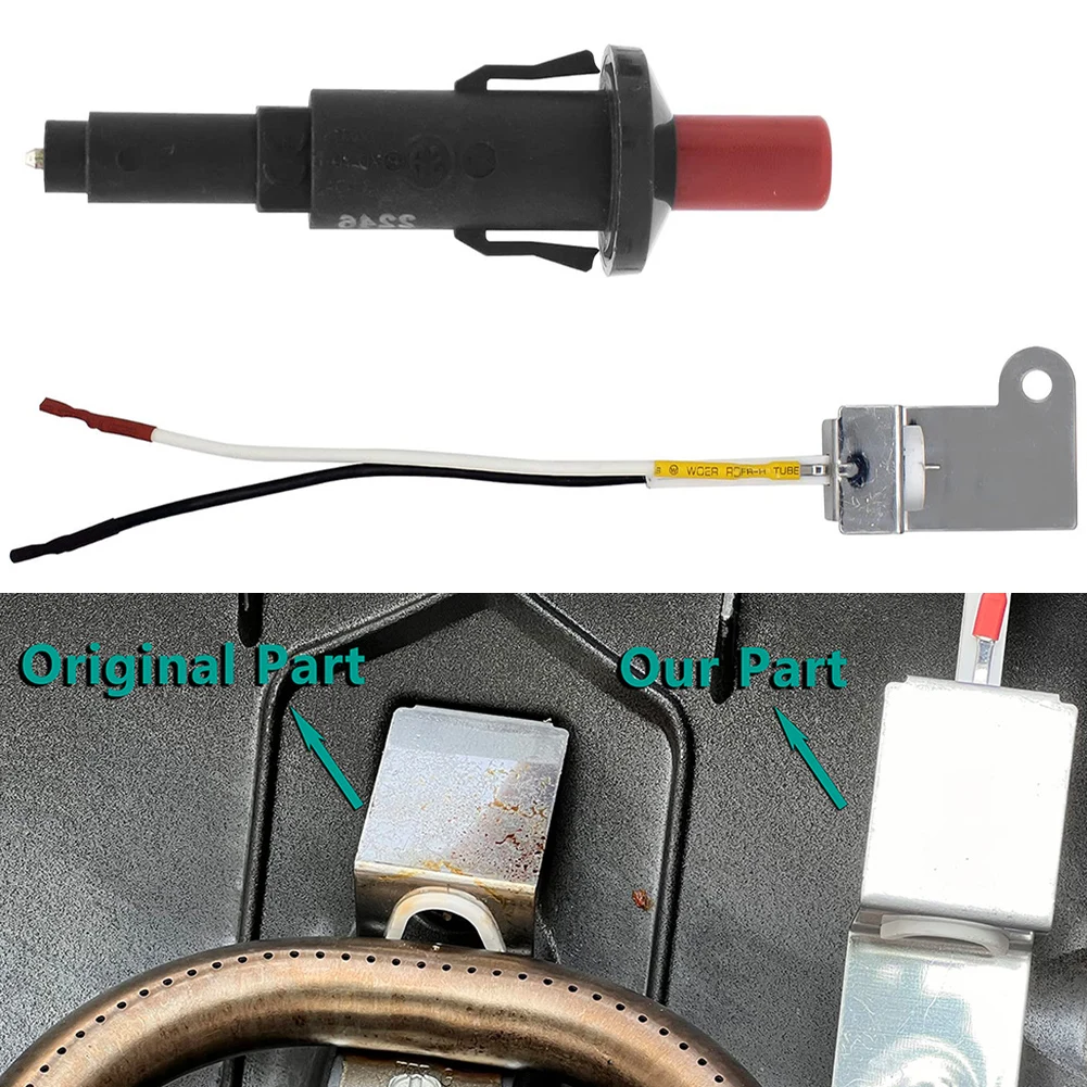1setGasBBQIgnitionKitReplacementPushButtonIgnitionForer