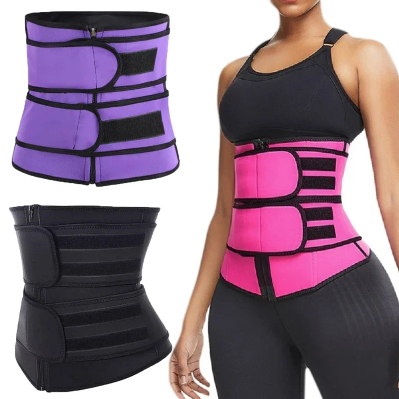 Shaperwear Waist Trainer Neoprene Sauna Belt Weight Loss Cincher Body Shaper Tummy Control Strap Slimming Sweat Fat Burning Belt