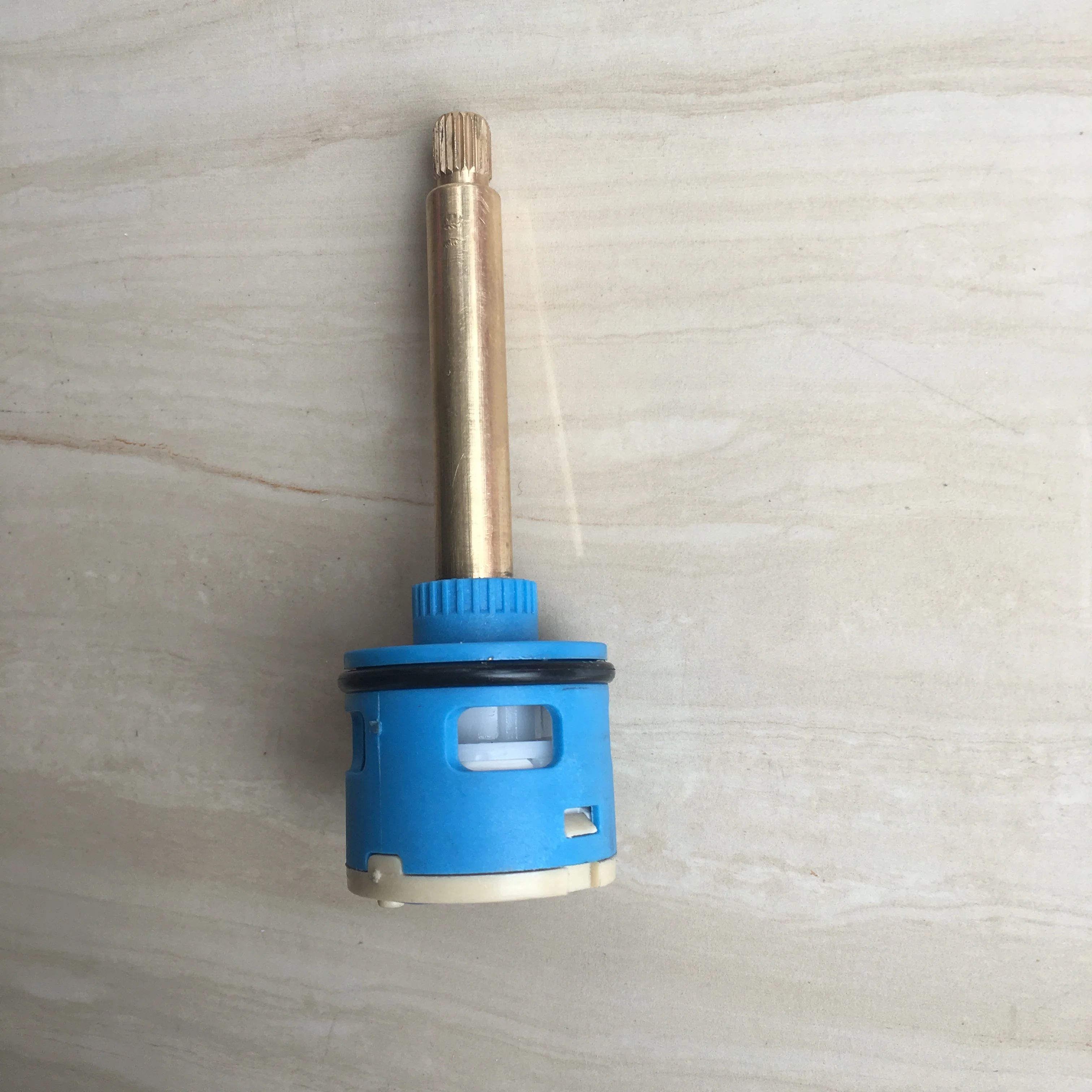 1/4 Turn 3 Hole Diverter Cartridge Bath Faucet Water Divider Valve Core 90 degree rotation switching water valve Cartridge