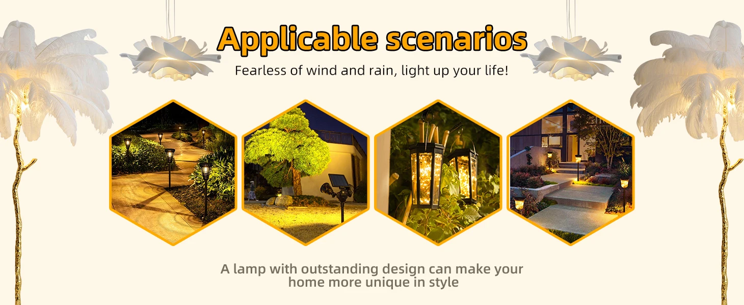 Description Picture 2 of itemSolar sensor light three head LED super bright waterproof courtyard outdoor rotating large capacity night emergency light