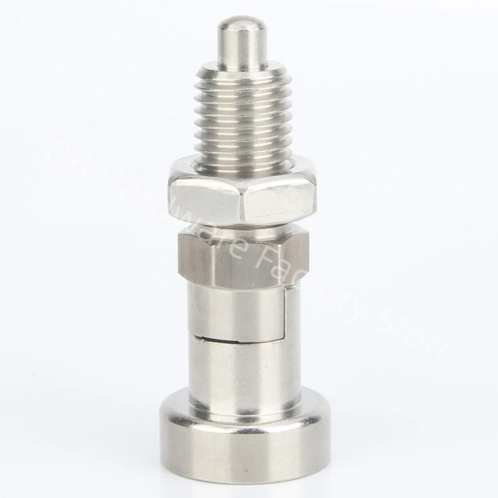 Return Type/ Rest Position Spring Loaded Pin Stainless/Carbon Steel Body Fine Thread Rapid Release Pin