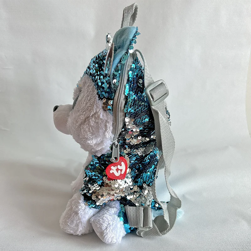 husky sparkle mini backpack Wamika Siberian Puppy Backpacks for Kids Women Men Dog Design Computer Laptop Cute Puppy Casual Book Bag Travel Camping Daypack : Electronics Get that Disney look with a touch of magic introducing the Disney Minnie Mouse Sequin Holographic Loungefly Backpack Mini Backpack for Women Cute