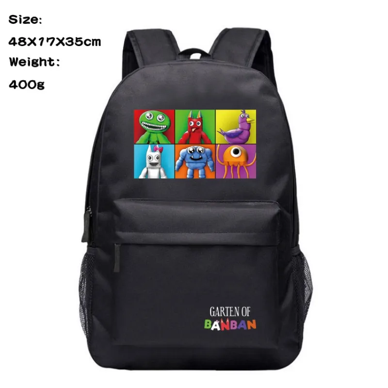 

Banban Garden Game Peripheral Printed Men's and Women's Backpack Cartoon Student Schoolbag Leisure Outdoor Travel Backpack