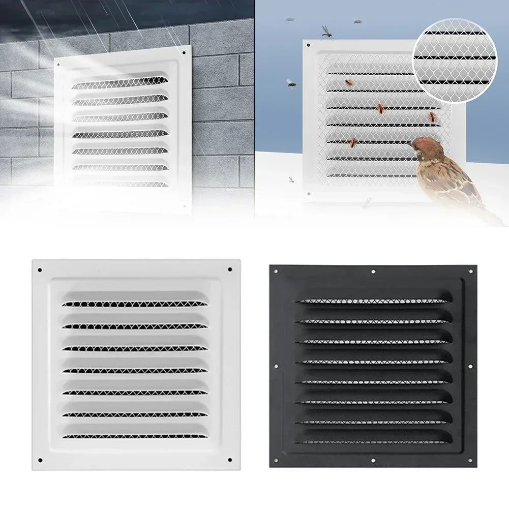 Square Ventilation Grille 2 1pcs 15x15 Cm Return Grille Protective HVAC Household Power Manual Tool Accessories