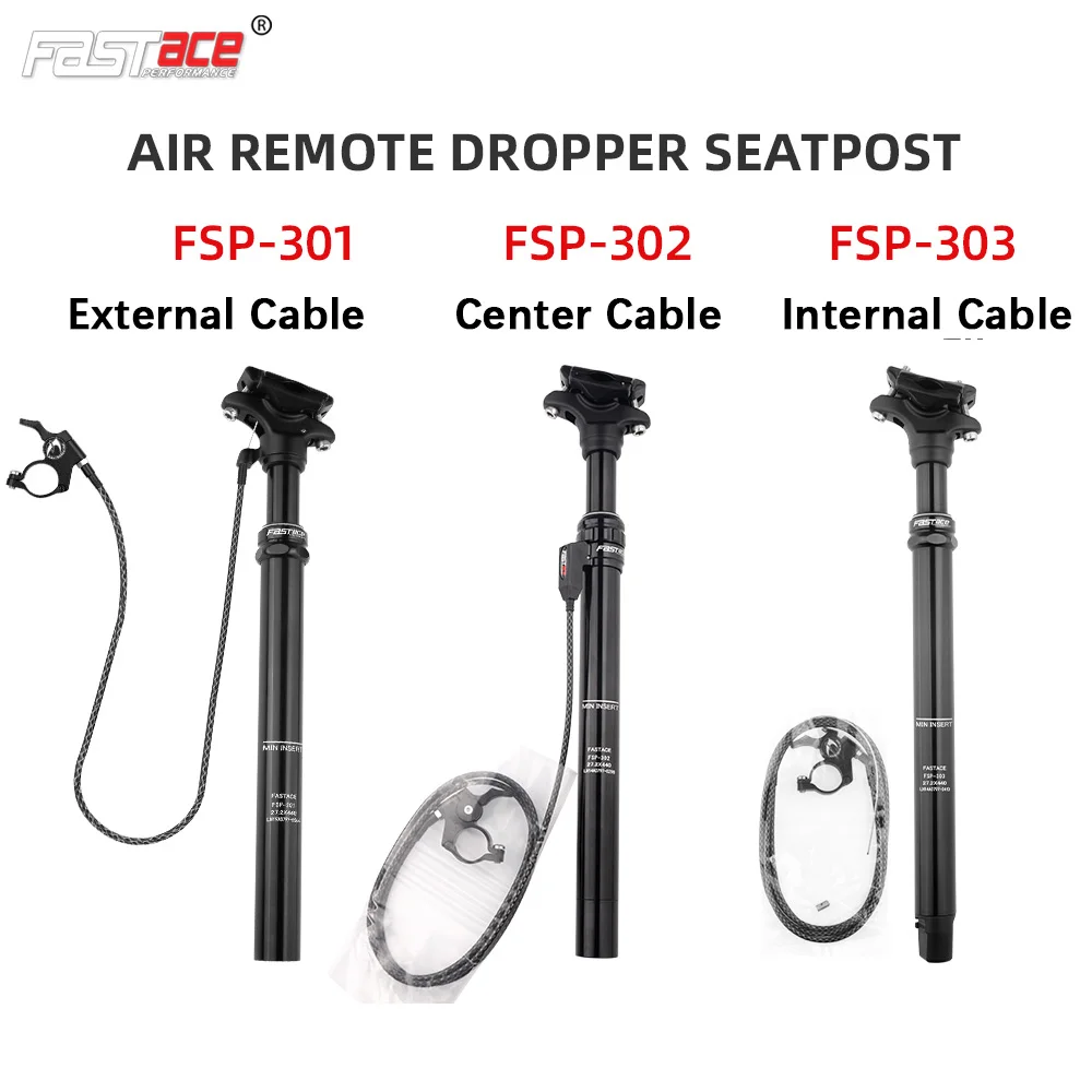 Подседельный штырь для горного велосипеда Fastace FSP 301 302 303 капельница для велосипеда 27,2 31,6 внешний внутренний кабель Подседельный штырь для горного велосипеда