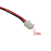 DC-022 5.5 x 2.1mm Female Jack DC Power Socket to JST PH 2.0 2 Pin Male Plug Connector With Cable 20CM 26AWG 4