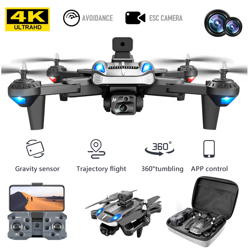 2022 New K8 Drone 4k Professional Rc Helicopter Esc Hd Dual Camera