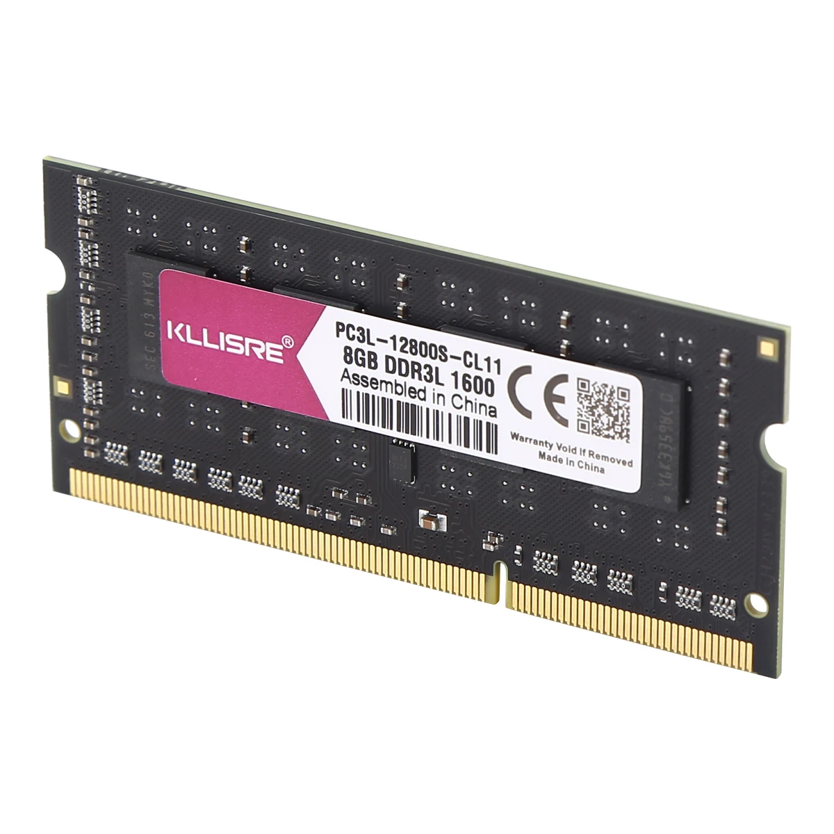 Kllisre DDR3L DDR3 Sodimm 노트북 램 메모리, 8GB 1600MHz