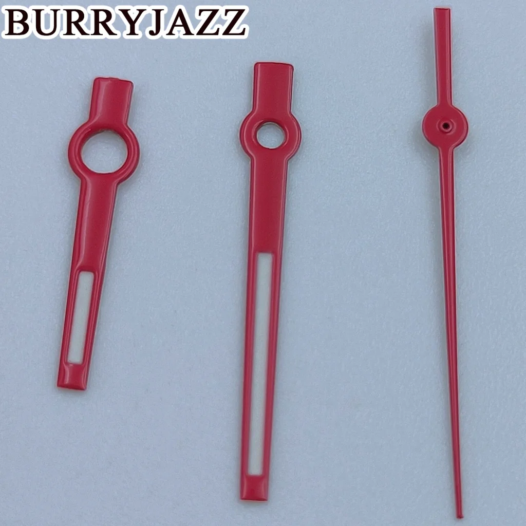 BURRYJAZZ NH35 NH36 NH38 7S26 7S36 4R35 4R36 Uhrzeiger Silber Gold Blau Roségold Grün Rot Orange Lila Zeiger Grün Leuchtend – Detail 7