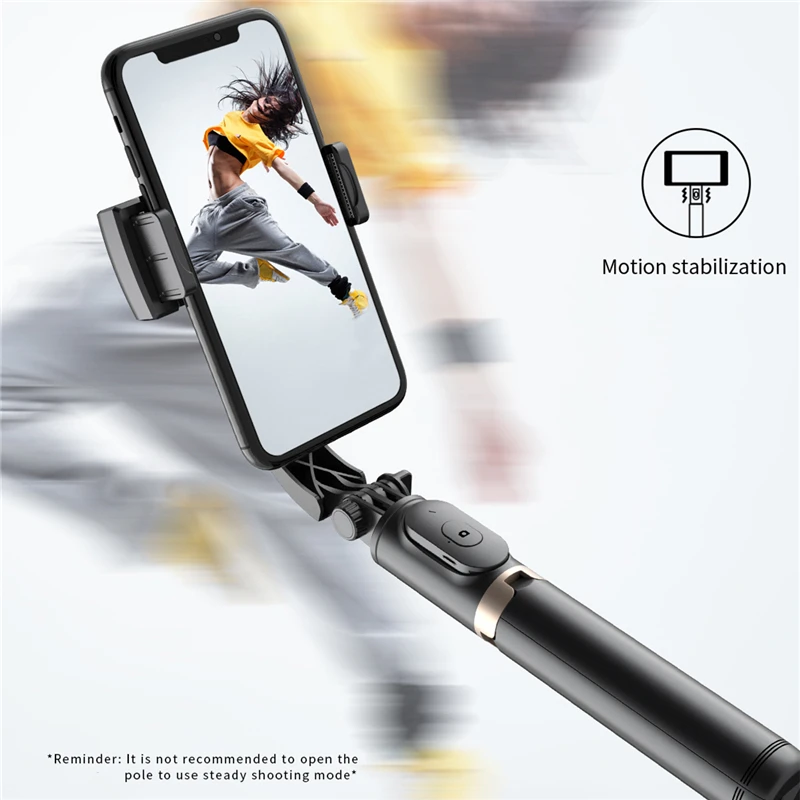 2024 Wireless Foldable Gimbal Stabilizer Selfie Stick