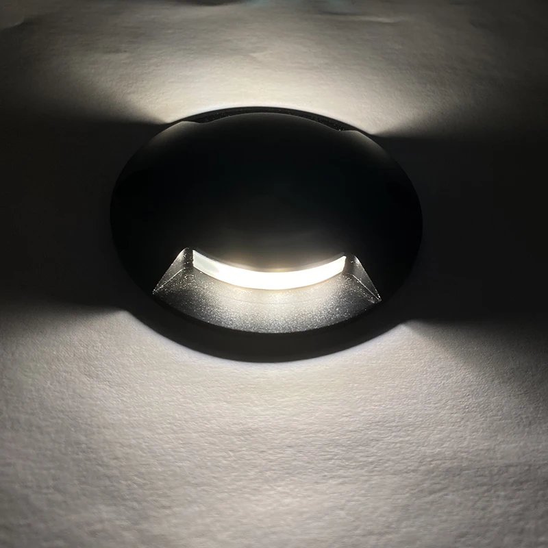 garden decoration lamps 1W 2W 12V Outdoor Waterproof Slim Type LED Underground Light Garden Terrace Lawn Light Staircase Platform Ground Spotlight