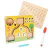 Magnetic Arithmetic Math Games Montessori Parish Wooden Toy Color Cognition Preschool Counting Learning Children Educational Toy 1