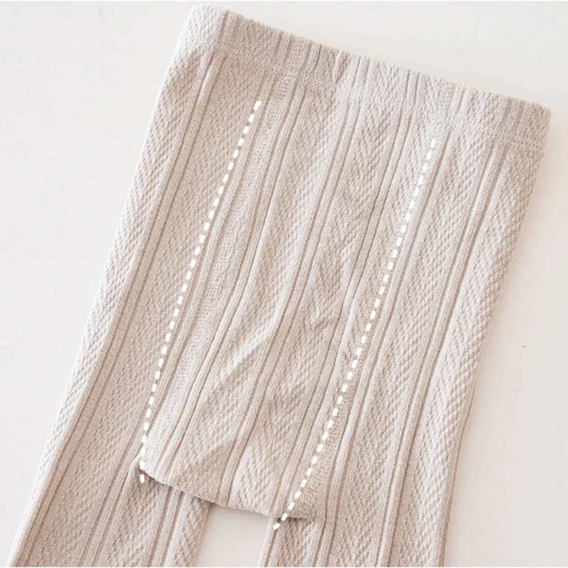 Spring Autumn Baby Girls Stretch Tight Leggings Cotton Solid Ruffle Ribbed Toddler Kid Pants for 1-8 years girl leggings kids tights