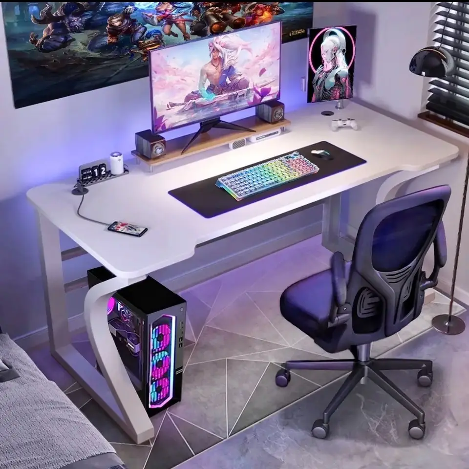 パソコンデスク デスクトップ シンプル eスポーツ テーブルと