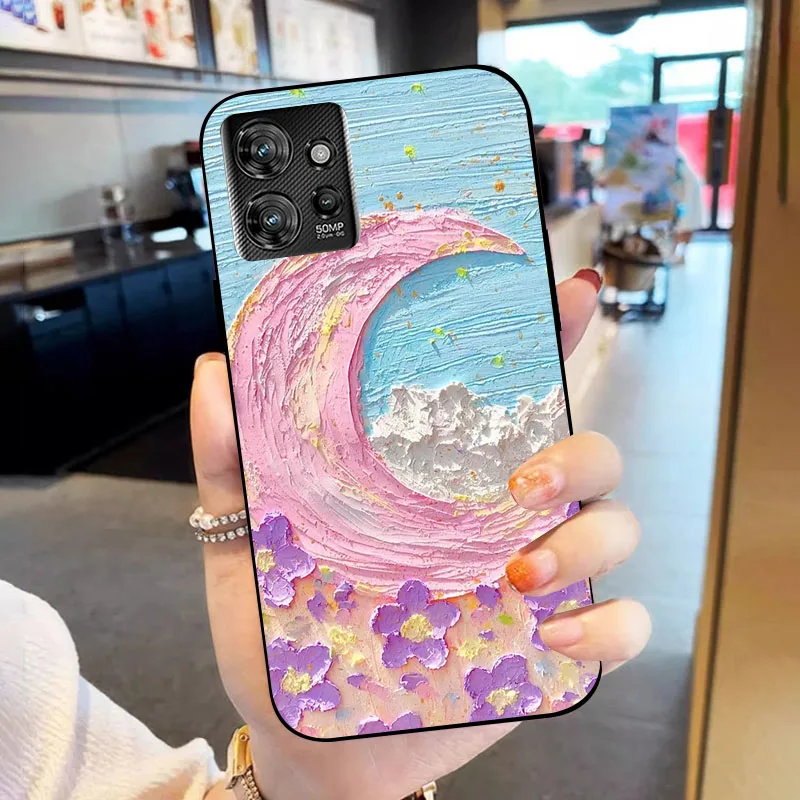 Soft Silicone TPU Back Cover Protective Case for Motorola Thinkphone 5G