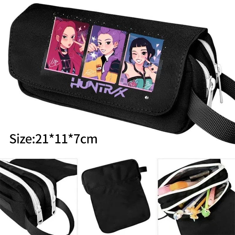 Kpop Demon Hunters Pencil Case Storage Bag Kpop Demon Hunters