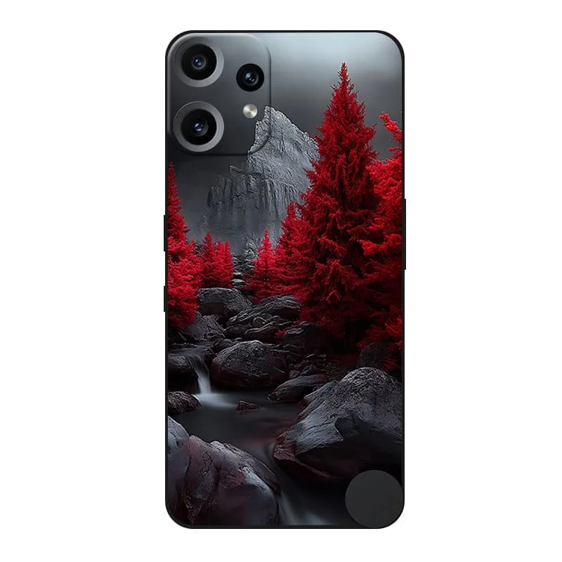 Premium Shockproof Black Silicone Phone Case - Sleek Protective Cover