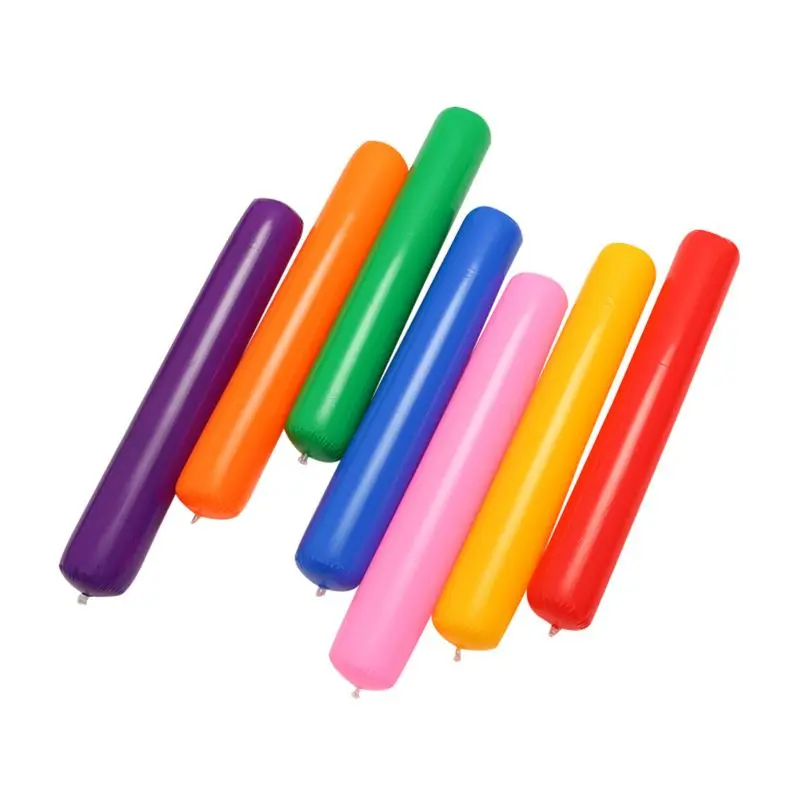 60cm/23in Blow Up Stick Inflatable Toy Indoor Outdoor Stage Dress Up Props Set Kids Teens Kindergarten Party Favor Dropship 10x14 13x18 lavender embroidery bag jewelry packaging bag wedding party candy bags favor pouches drawstring gift bags 10pcs lot