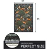 Cute Abstract Tropical Jungle Forest Carpet for Living Room Non-slip Machine Washable Floor Mat Large Sofa Bedroom Bedside Rug 4