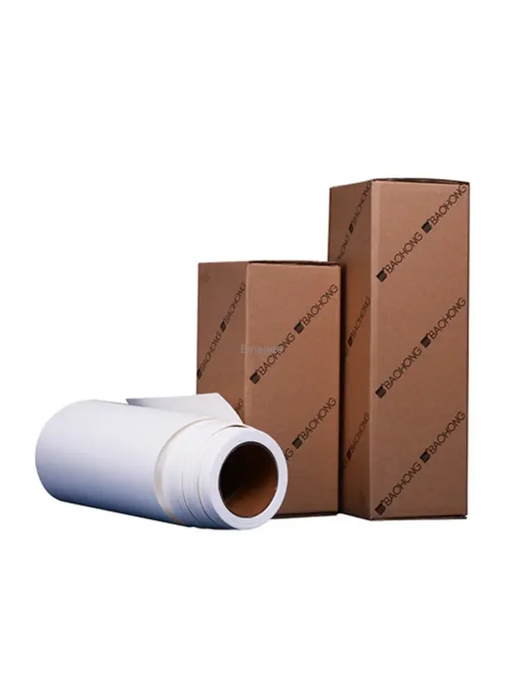 BAOHONG Watercolor Paper Roll 300g Natural White 100% Cotton 10.6/14.6in*394in (27/37cm*10m) Professional Paper Cold Press Rough 6