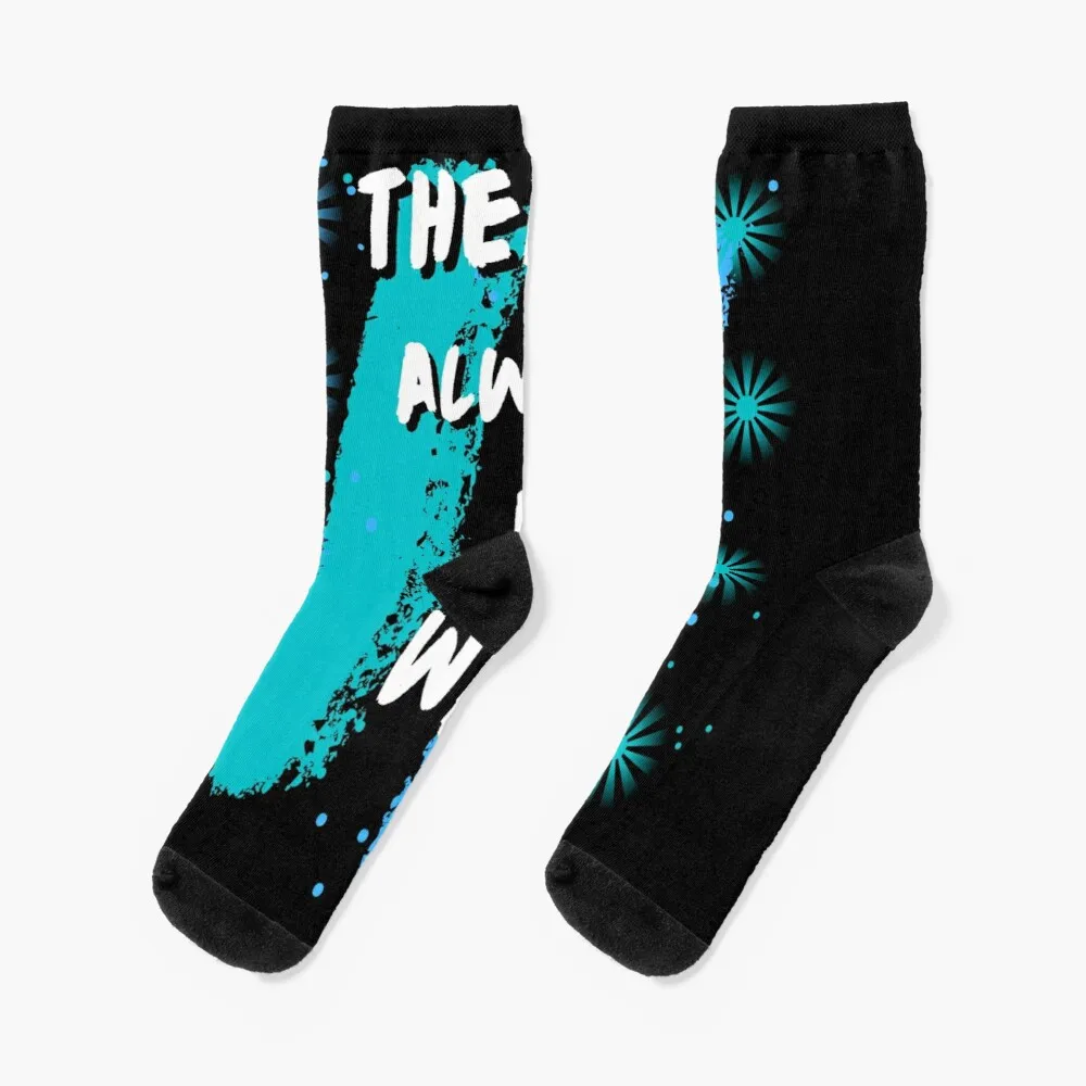 There is always a way Socks Thermal Socks Man Winter Sport Socks so many books so little time socks sport thermal man winter heated socks men women s