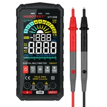 

Fashion5th Generation Multimeter Digital Professional AC DC TRMS Voltage Current Ohm 60MF Hz DIY Electrician Meter Tester