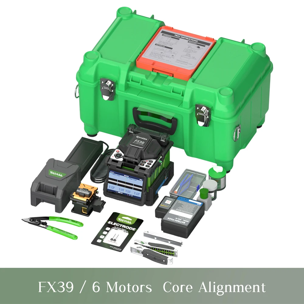 6s Splicer 6 Motors Fusion Splicer FX39 with OTDR SM 1310