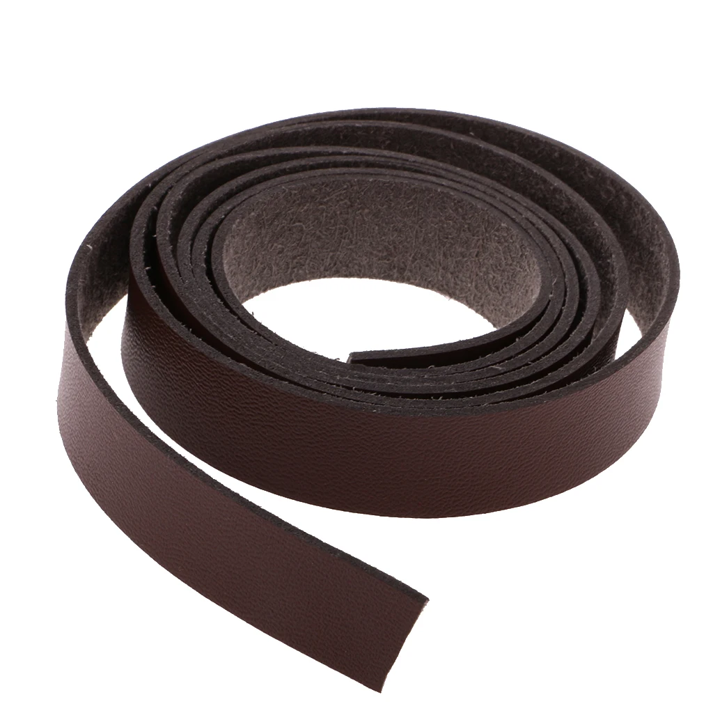 DIY Crafts Leather Strap 2 Meters Long 15mm Wide Leather Craft Strips DIY Supplies leather craft straps