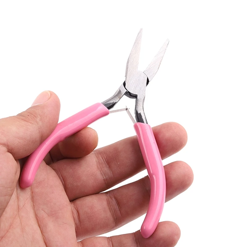 pliers set Toothless Square flat Needle nose pliers Cutter Wire Looping  Plier Jewelry Making Bead Wire Bending Tools Equipment - AliExpress