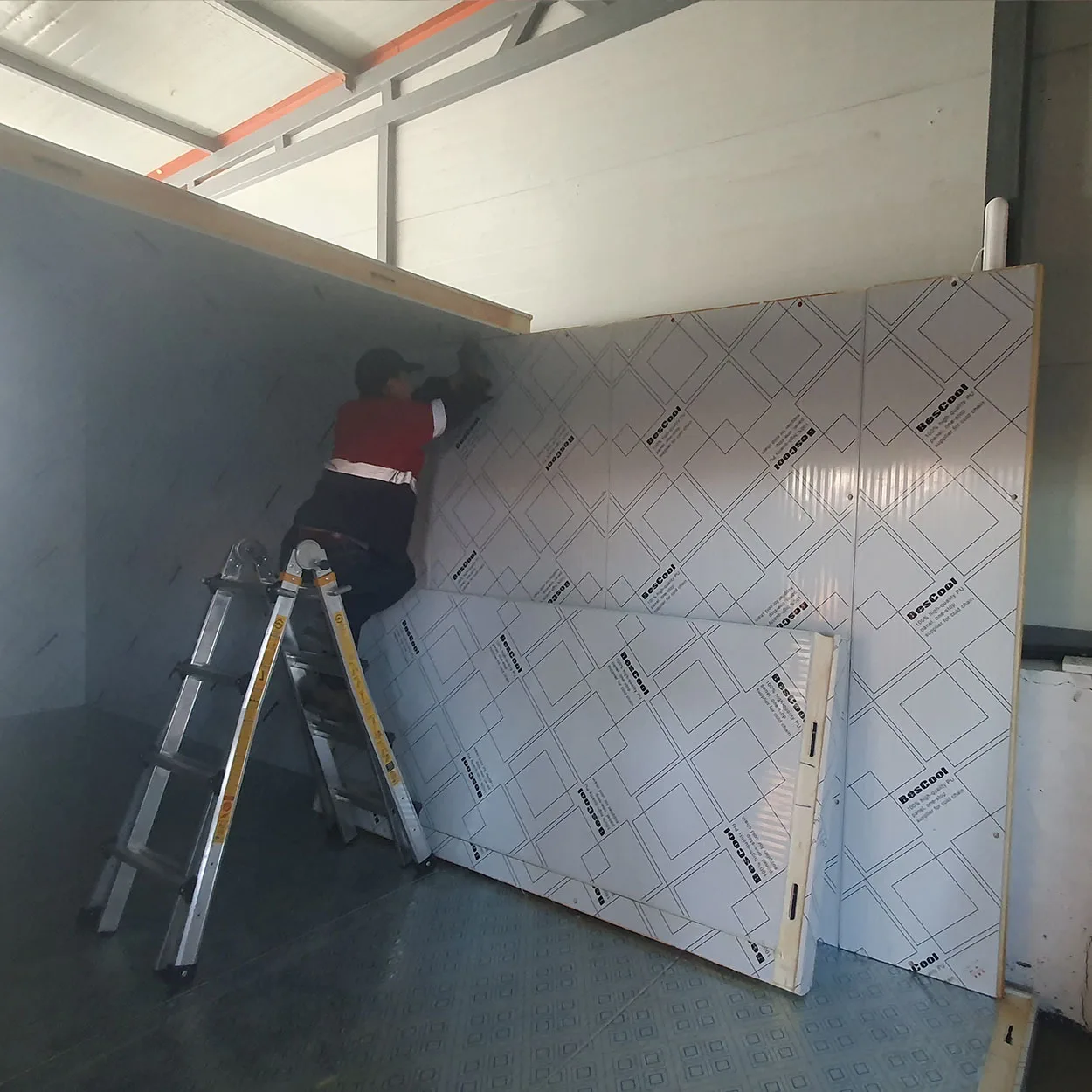 -35~-80℃ Quick-Frozen Blast Freezer Low Temperature Commercial Storage Retail And Shop Walk-In Coolroom