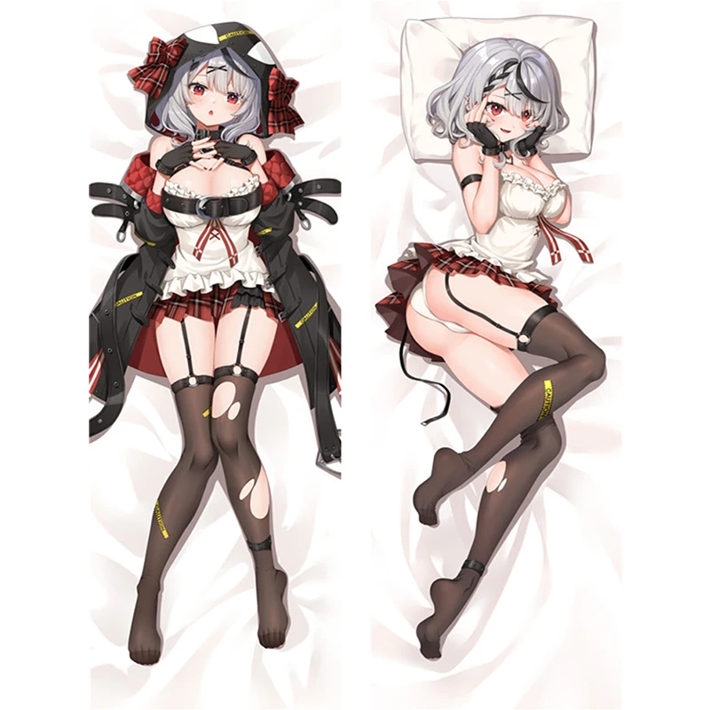 

Anime Hololive Vtuber Sakamata Chloe Dakimakura Pillowcase Cushion Hugging Body Pillow Cover Case Home Bedding DIY Customized