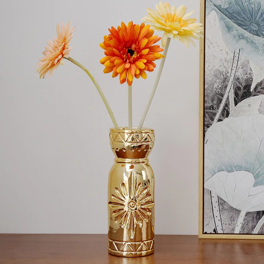 

Ceramic Vase Flower Vase Home Decor Minimalism Style Vase Modern Desk Aesthetic Decor L